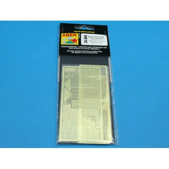 Side mesh screens for PzIV J, Jagdpanzer IV A, 1/35 - Aber Models 3...