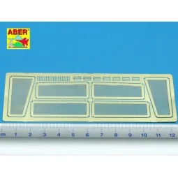 Upper mesh screens for Panzer IV, Ausf. J, 1/35 - Aber Models 35 A067 2