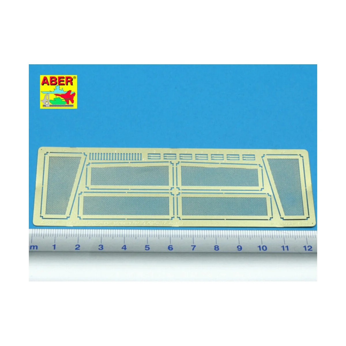 Upper mesh screens for Panzer IV, Ausf. J, 1/35 - Aber Models 35 A067