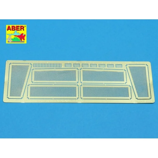 Upper mesh screens for Panzer IV, Ausf. J, 1/35 - Aber Models 35 A067
