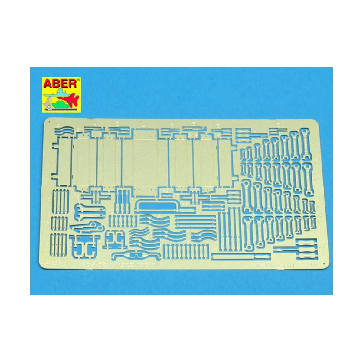 Hand tools, 1/35 - Aber Models 35 A068