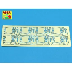 Ammo boxes for German MG 34 & M G42, 1/35 - Aber Models 35 A071 2