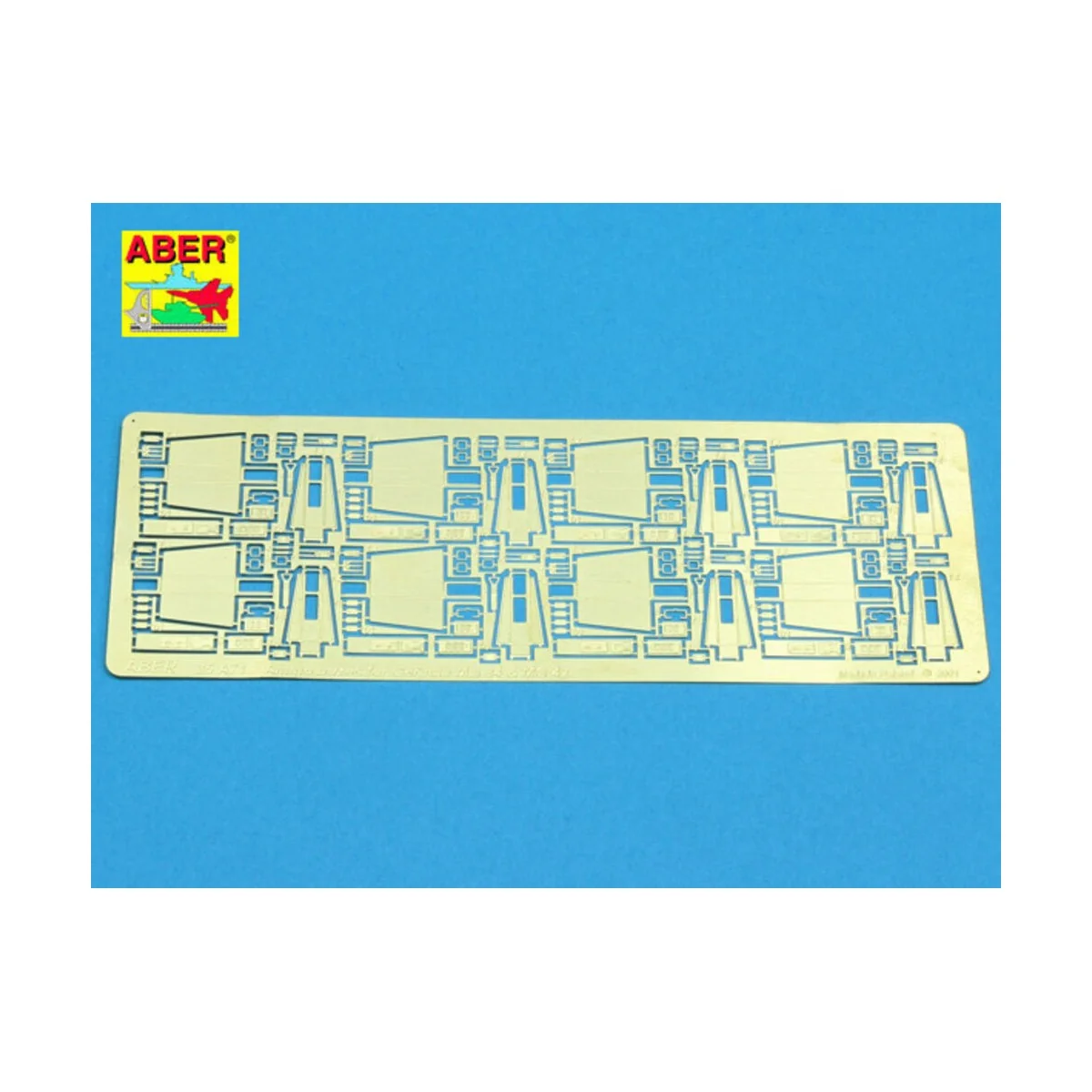 Ammo boxes for German MG 34 & M G42, 1/35 - Aber Models 35 A071