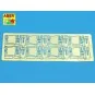 Ammo boxes for German MG 34 & M G42, 1/35 - Aber Models 35 A071