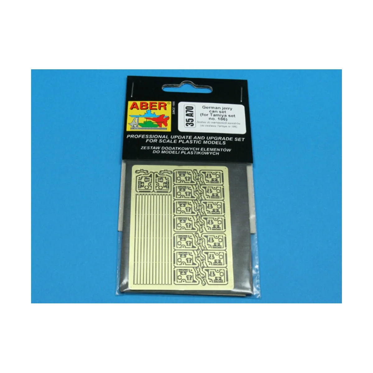 German jerry can set (for Tamiya set no. 186), 1/35 - Aber Models 3...