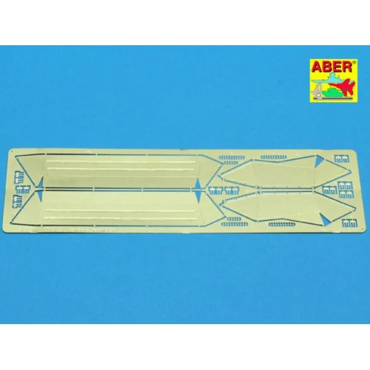 Fenders for M8/20, 1/35 - Aber Models 35 A072