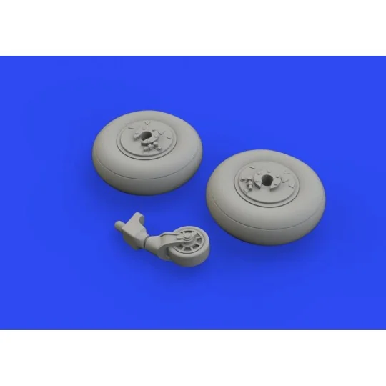 Ki-61-Id wheels for Tamiya, 1/48 - Eduard Accessories 648317