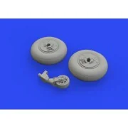 Ki-61-Id wheels for Tamiya - Eduard Accessories 648317