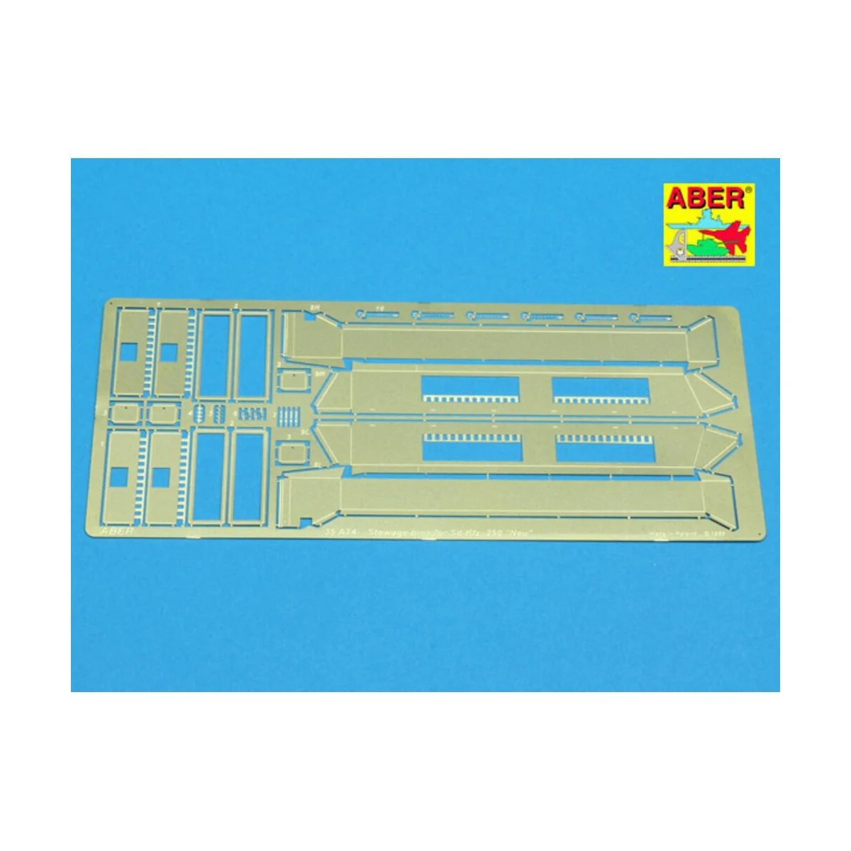 Stowage bins for Sd.Kfz 250 Neu, 1/35 - Aber Models 35 A074