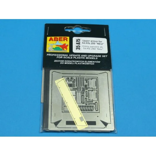 Upper armor for do Sd.Kfz 250 Neu, 1/35 - Aber Models 35 A075