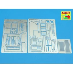 Engine upper deck for Sd.Kfz.234, 1/35 - Aber Models 35 A077 2