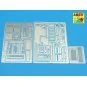 Engine upper deck for Sd.Kfz.234, 1/35 - Aber Models 35 A077
