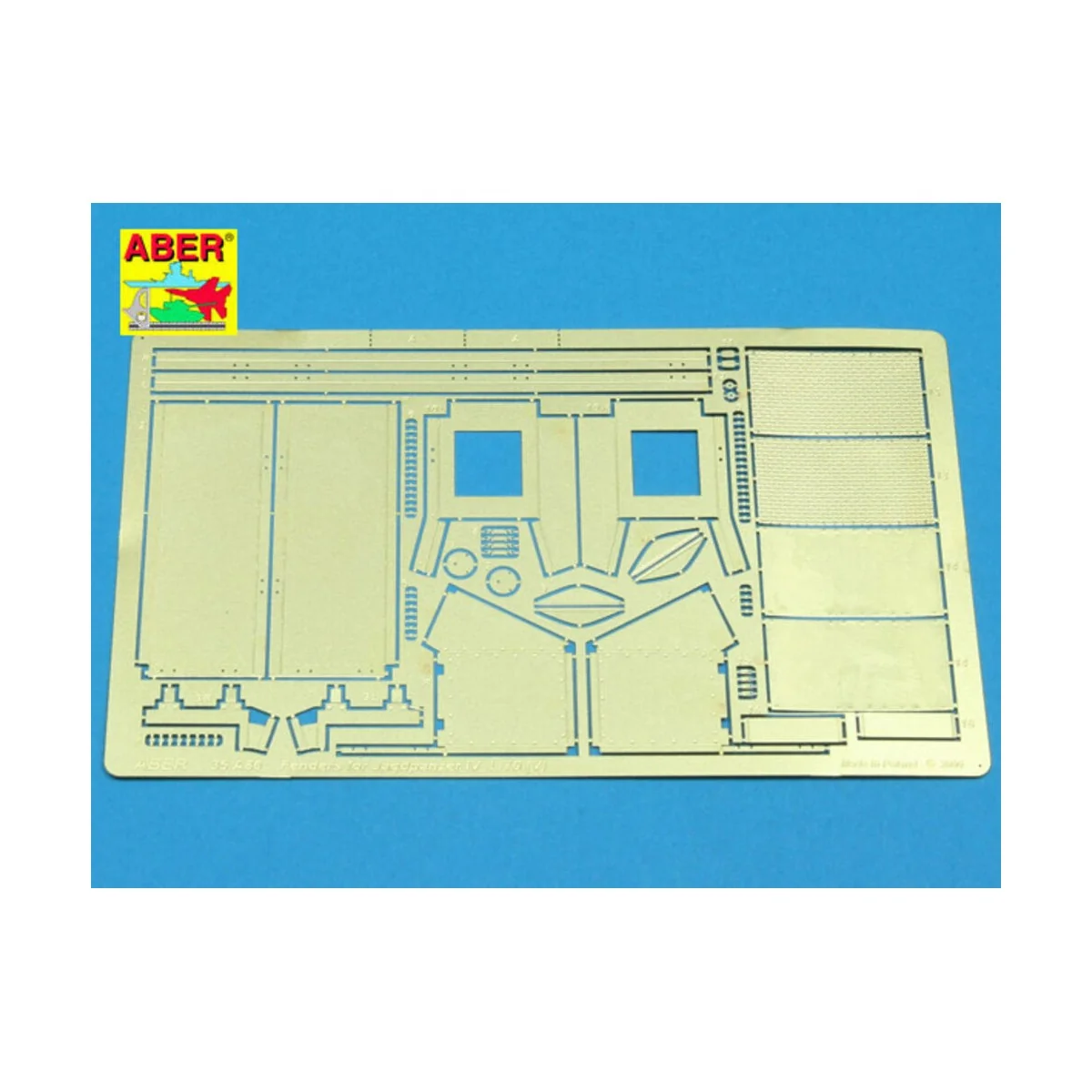 Fenders for Jagdpanzer IV L-70 (V), 1/35 - Aber Models 35 A080