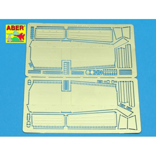 Stowage boxes for M8/20, 1/35 - Aber Models 35 A083