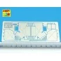 Rear boxes for Panther tanks & Jagdpanther, 1/35 - Aber Models 35 A091
