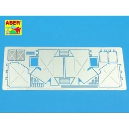 Rear boxes for Panther tanks & Jagdpanther, 1/35 - Aber Models 35 A091 2