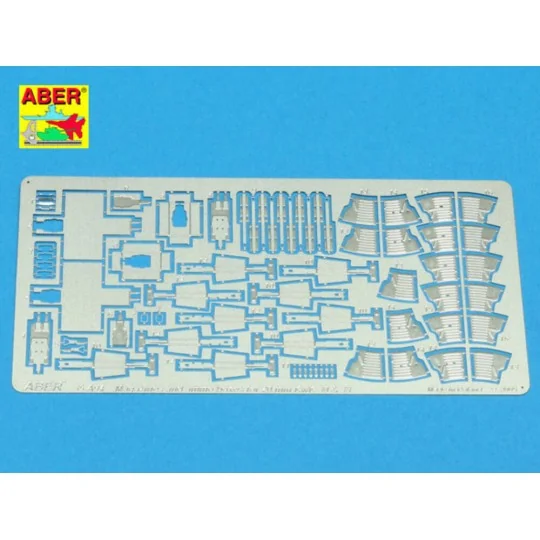 Magazines & ammo boxes for 20mm KwK 30 & 38, 1/35 - Aber Models 35 ...
