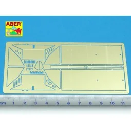 Rear small fuel tanks for T-34/76, 1/35 - Aber Models 35 A096