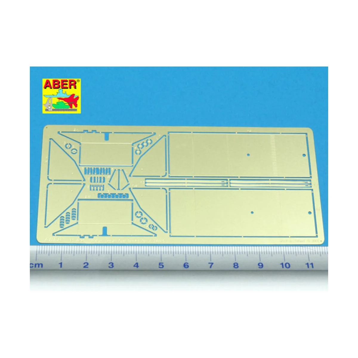 Rear small fuel tanks for T-34/76, 1/35 - Aber Models 35 A096