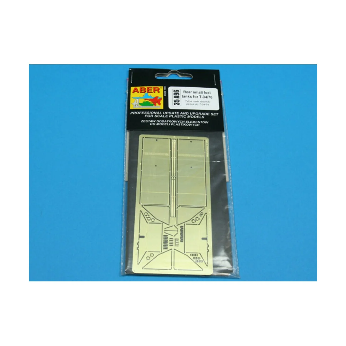 Rear small fuel tanks for T-34/76, 1/35 - Aber Models 35 A096