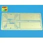 Rear small fuel tanks for T-34/76, 1/35 - Aber Models 35 A096