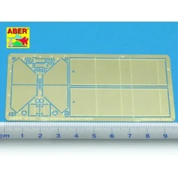 Rear large fuel tanks for T-34/76, 1/35 - Aber Models 35 A097 2