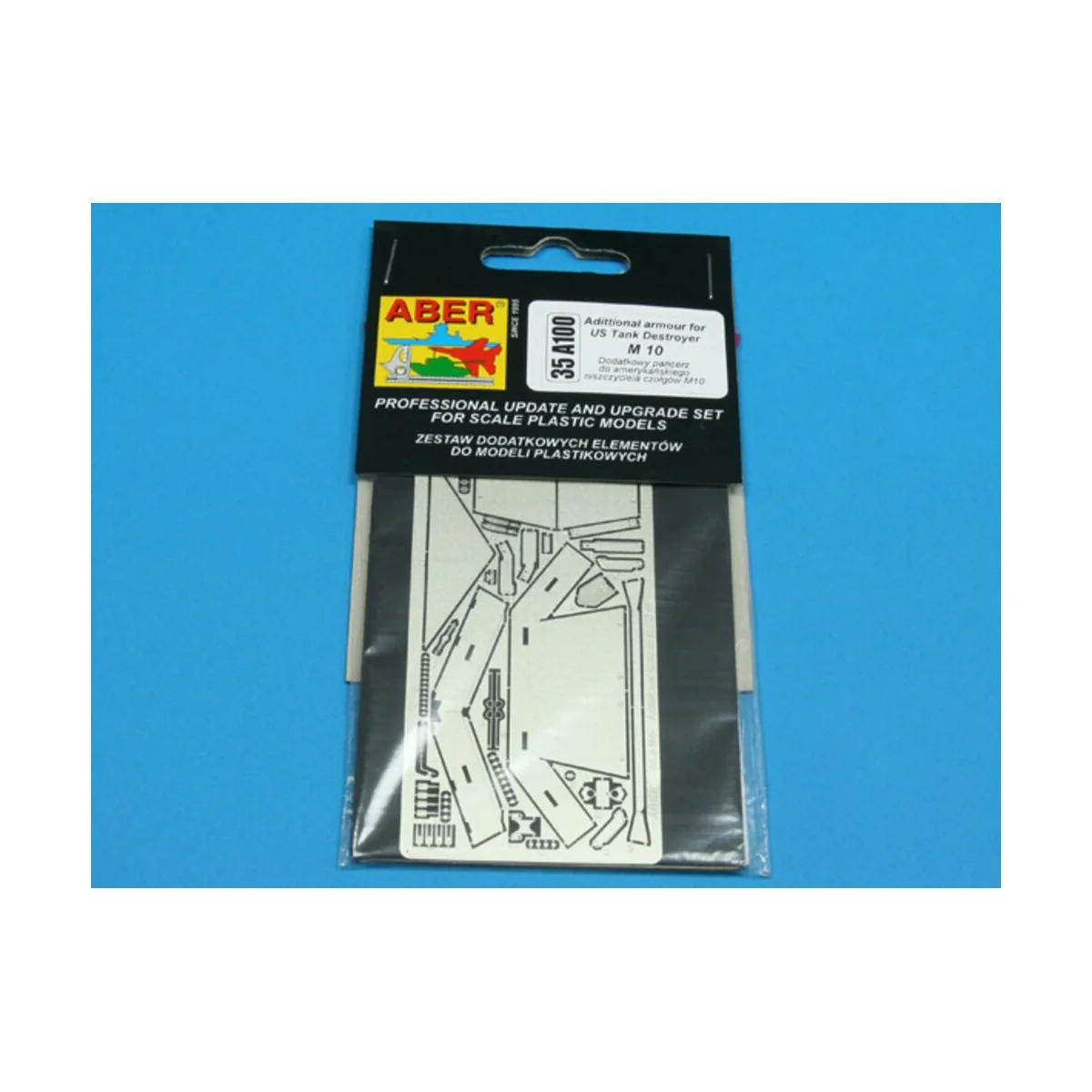 Additional armour for M10, 1/35 - Aber Models 35 A100