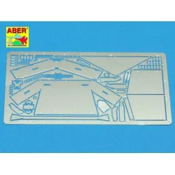 Additional armour for M10, 1/35 - Aber Models 35 A100 2