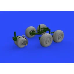 SU-34 wheels for Hobby Boss, 1/48 - Eduard Accessories 648326