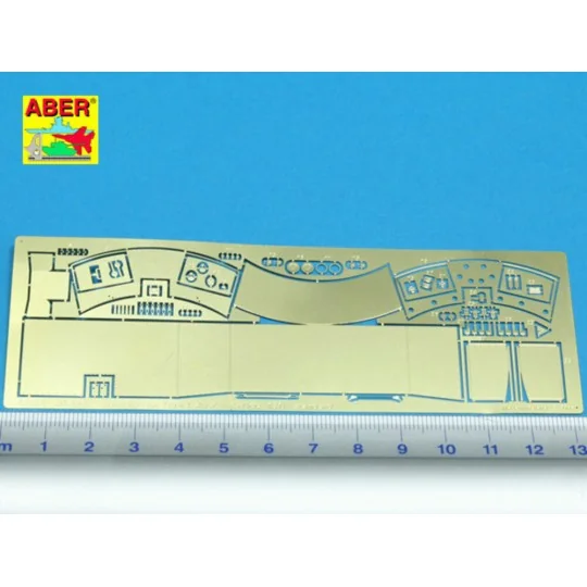 Turret stowage bin for Tiger I, 1/35 - Aber Models 35 A102