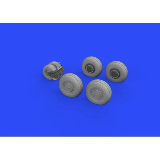 SU-34 wheels for Hobby Boss, 1/48 - Eduard Accessories 648326