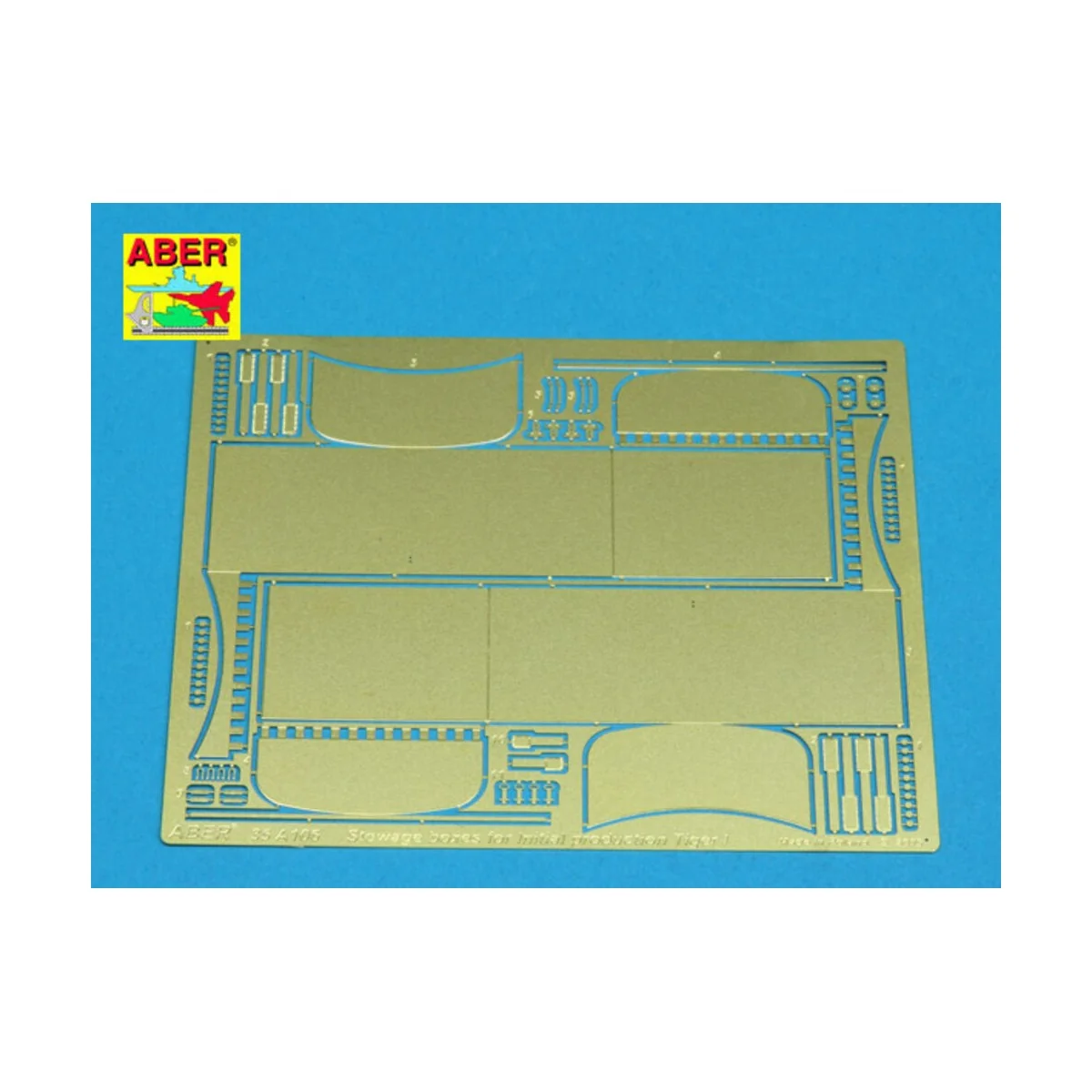 Turret side stowage bins for Pz.Kpfw. IV initial production, 1/35 -...