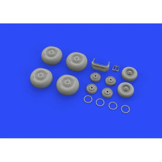 SU-34 wheels for Hobby Boss, 1/48 - Eduard Accessories 648326