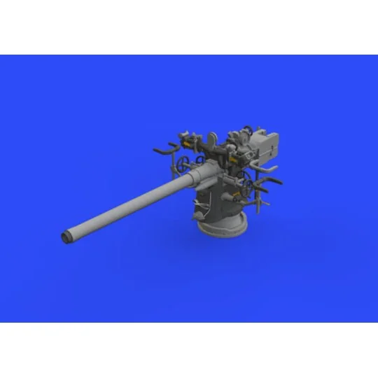 German Submarine 8, 8cm gun for Trumpeter, 1/48 - Eduard Accessorie...