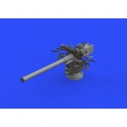 German Submarine 8, 8cm gun for Trumpeter, 1/48 - Eduard Accessorie...
