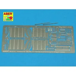 Front fenders for Panther Ausf.A/D, 1/35 - Aber Models 35 A110 2