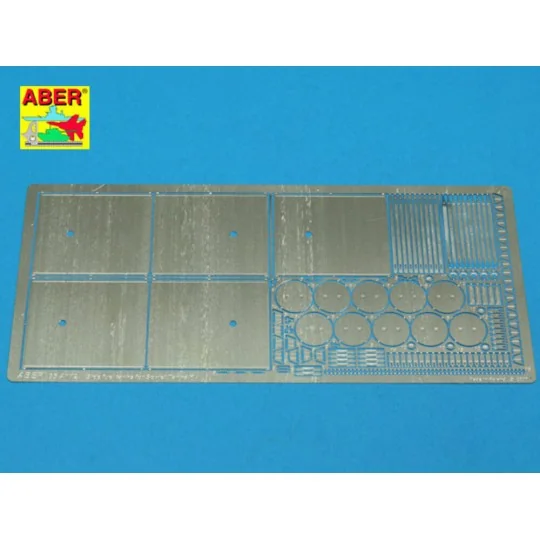 Side fuel tanks for Soviet Tanks KV type, 1/35 - Aber Models 35 A112