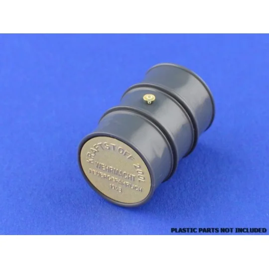 German WW II 200 Itr. fuel drum covers, 1/35 - Aber Models 35 A114