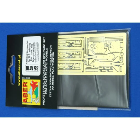 Additional accessories U.S. racks, 1/35 - Aber Models 35 A116
