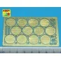 German WW II 200 Itr. fuel drum covers, 1/35 - Aber Models 35 A114