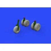 He 219 wheels for Tamiya, 1/48 - Eduard Accessories 648328