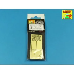 Feifel air cleaners tubes for early Tiger I, Ausf.E, 1/35 - Aber Mo...