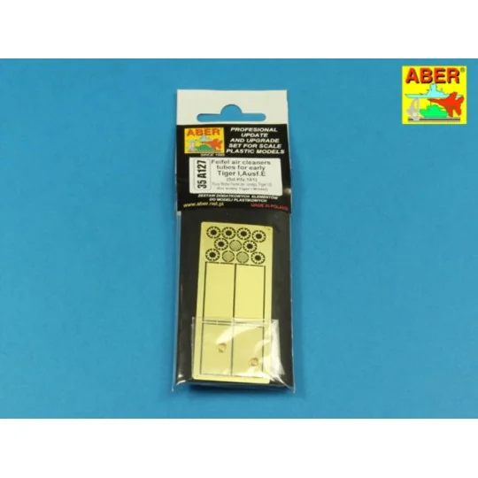 Feifel air cleaners tubes for early Tiger I, Ausf.E, 1/35 - Aber Mo...