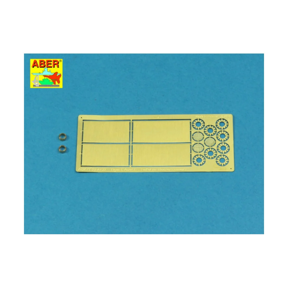 Feifel air cleaners tubes for early Tiger I, Ausf.E, 1/35 - Aber Mo...