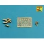 Soviet smoke Discharges system for BMP-1 902V Tucha with rack, 1/35...