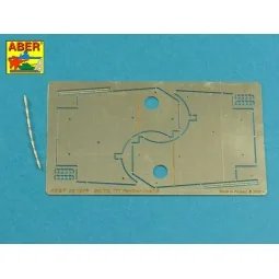 Panther G turret Anti-Aircraft additional Armour, 1/35 - Aber Model... 2