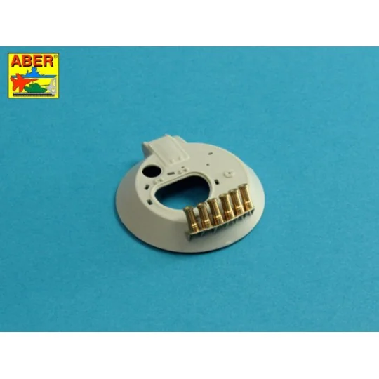 Soviet smoke Discharges system for BMP-1 902V Tucha with rack, 1/35...