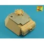 Panther G turret Anti-Aircraft additional Armour, 1/35 - Aber Model...