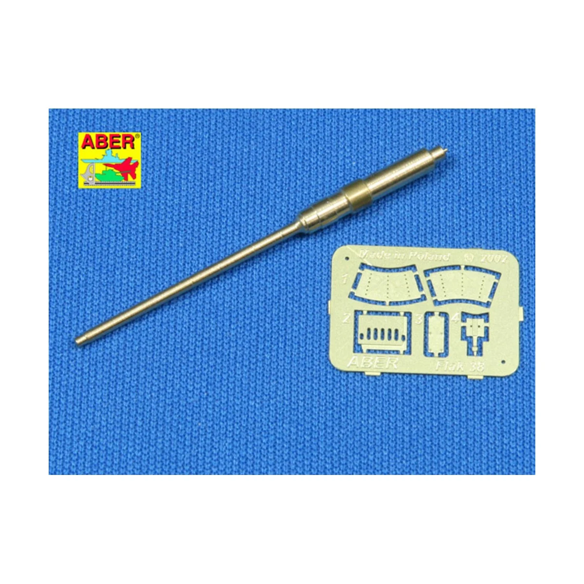 Flak 38 barrel, 1/35 - Aber Models 35 L-003