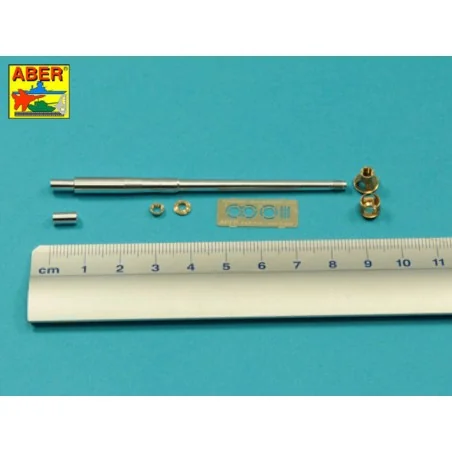 Pak 40/3 barrel with muzzle brake Marder III M, 1/35 - Aber Models ...